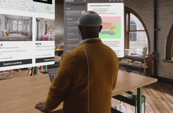 7 Fitur Canggih Apple Vision Pro, Bisa Buka Aplikasi dengan Kedipan Mata