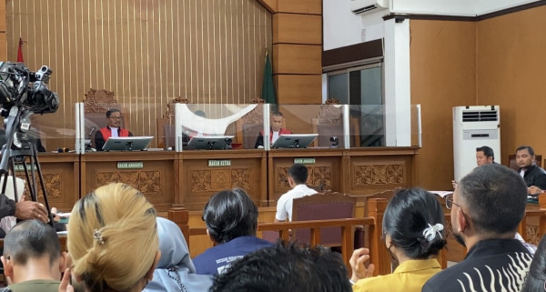Mario Dandy Tertekan Jalani Sidang Perdana