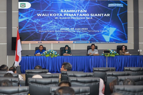 Indeks Kota Pematang Siantar 2,35, di Atas Rata-rata Indeks SPBE Nasional