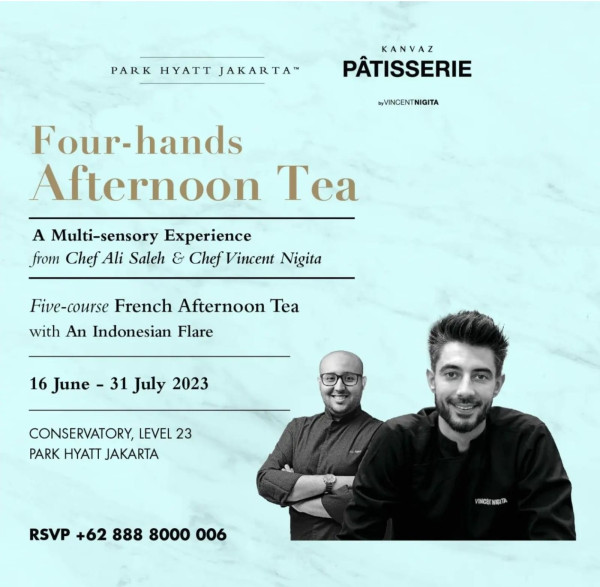 Jangan Lewatkan Four Hands Afternoon Tea di The Conservatory