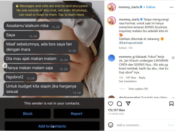 Inara Rusli Diajak Makan Malam dan Ngobrol Seorang Bos, Ditanya Tarif