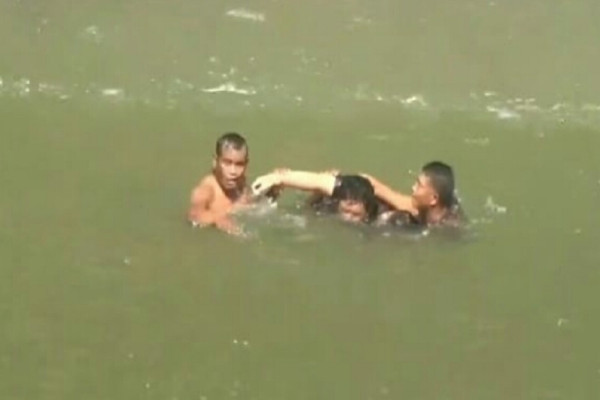 Memilukan! 3 Remaja Tewas Tenggelam di Curug Barong Pemalang