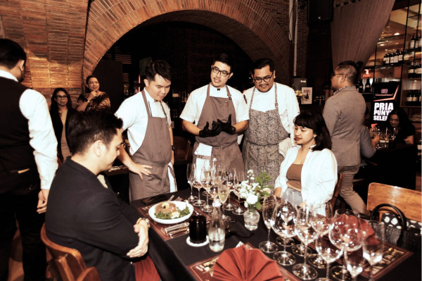 VIN+ Arcadia Plaza Senayan Gelar Wine Dinner Bareng Balbi Soprani Wineries