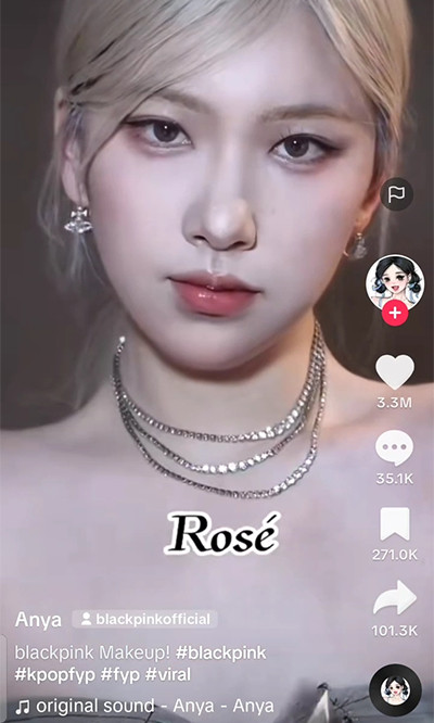 Viral! TikToker Sulap Wajahnya Jadi Mirip Member BLACKPINK dengan Makeup, Netizen: So Real