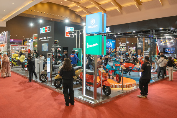 Meriahkan PRJ 2023, Piaggio Goda Konsumen dengan Voucher hingga Rp10 Juta