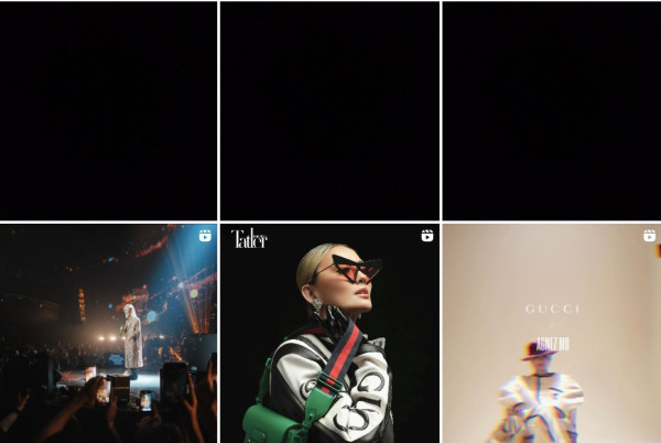Agnez Mo Unggah Gambar Serba Hitam Semua, Bakal Ada Proyek Baru?