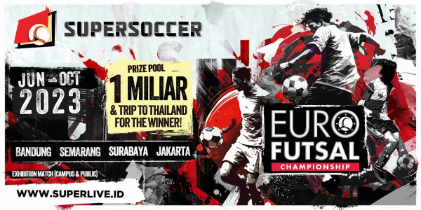 Turnamen Euro Futsal Championship 2023 Perebutkan Total Hadiah Rp 1 Miliar