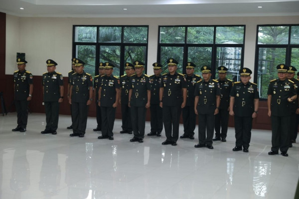 Selamat! 13 Kolonel TNI AD Pecah Bintang