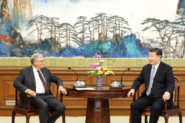5 Wujud Kedekatan Bill Gates dan Presiden China Xi Jinping