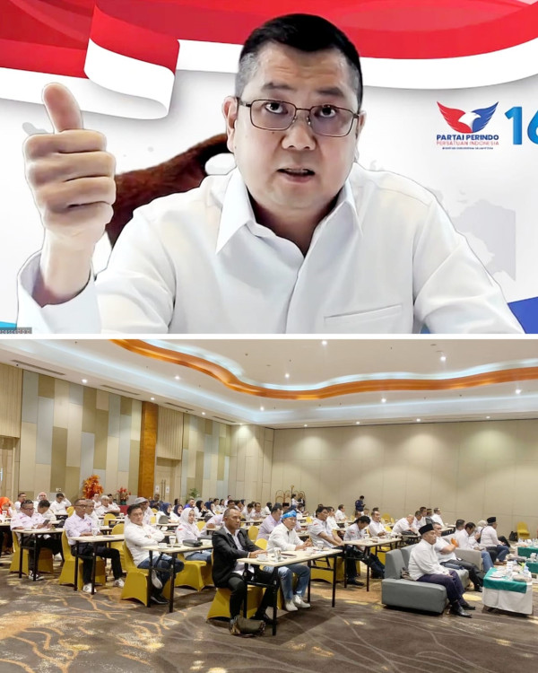HT Kembali Tegaskan Target Partai Perindo: Dua Digit!