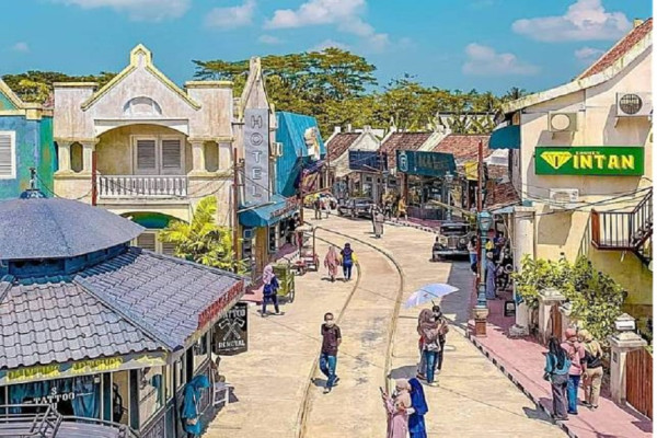 10 Tempat Wisata Romantis di Yogya, Nomor 5 Nikmati Sunset Merapi Jelang Makan Malam