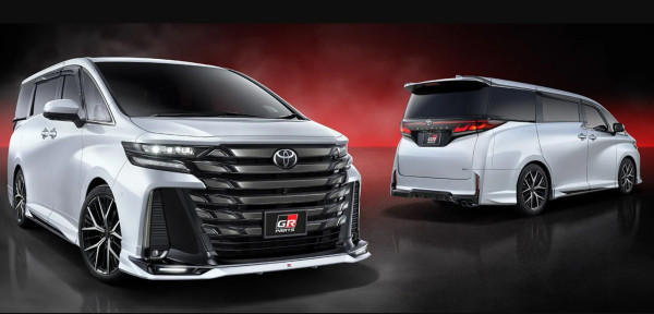 Tampang Mewah dan Berotot Toyota Alphard dan Vellfire Berkat Aksesoris GR dan Modellista