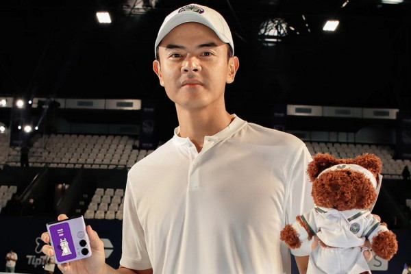 Bawa Pulang Hadiah Kemenangan Lagi-Lagi Tenis, Dion Wiyoko: Bobo Nyenyakk!!