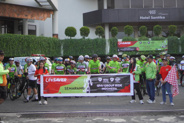 Semarang Group Ride ke-8 GFNY Bali-IFG Life: Jelajahi Kota Penuh Sejarah