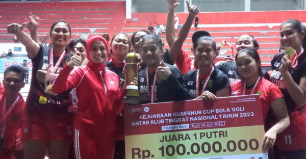 Gubernur Kalteng Cup, Kejuaraan Bola Voli Tingkat Nasional Resmi Ditutup
