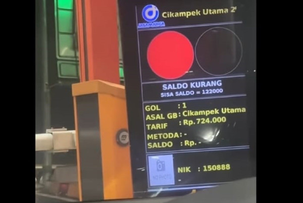 Viral Pengendara Putar Balik di Jalan Tol Cikampek Didenda Rp724 Ribu