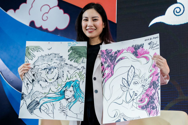 Hadiri Indonesia Comic Con Asia 2023, Wamenparekraf Angela Tanoesoedibjo Pacu Pengembangan Karakter IP Komik