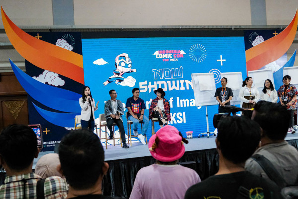 Hadiri Indonesia Comic Con Asia 2023, Wamenparekraf Angela Tanoesoedibjo Pacu Pengembangan Karakter IP Komik