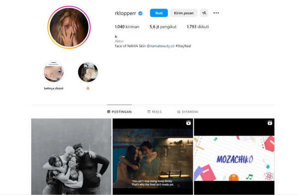 Rebecca Klopper Hapus Nama Fadly Faisal di Instagram, Diduga Putus