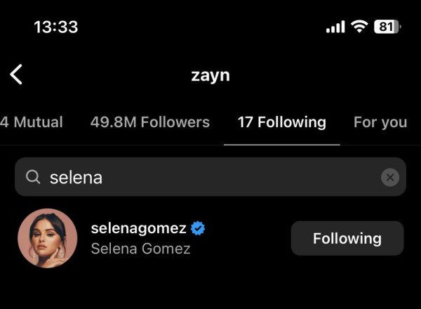 Geger Selena Gomez Unfollow Instagram Zayn Malik hingga Dua Lipa, Kenapa?
