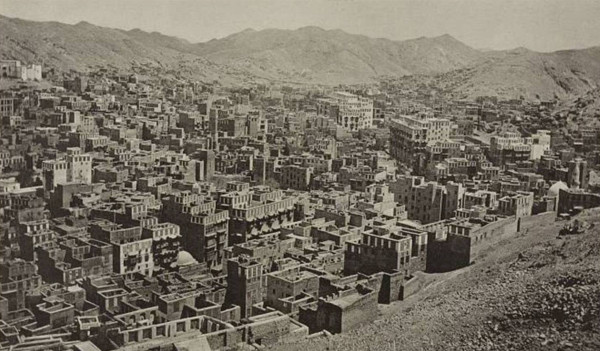 Foto Pertama Makkah dan Kakbah Tahun 1861 oleh Muhammad Sadiq Bey
