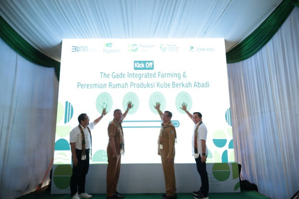 Pegadaian dan Pemkab Tulungagung Luncurkan Program The Gade Integrated Farming