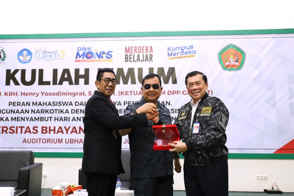 Peringati HANI 2023, Ubhara Jaya Gelar Kuliah Umum dengan Menghadirkan BNN dan Granat