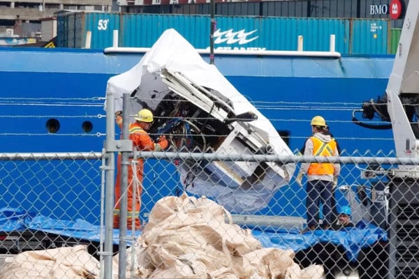 Ini Dia Penampakan Puing-puing Kapal Selam Titanic yang Hancur
