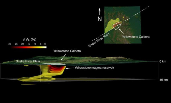 Ilmuwan Temukan 2 Ruang Magma Raksasa di Bawah Gunung Supervolcano Yellowstone
