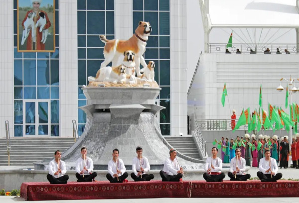5 Kemegahan Kota Futuristik Arkadag di Turkemenistan, Semua Bangunan Dicat Putih dan Setinggi 7 Lantai