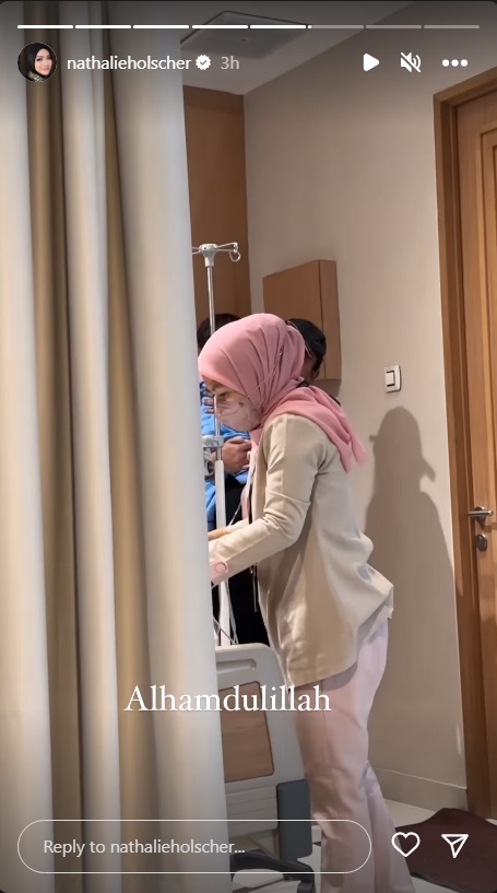 Nathalie Holscher Bersyukur Sule Akhirnya Jenguk Adzam di RS: Alhamdulillah