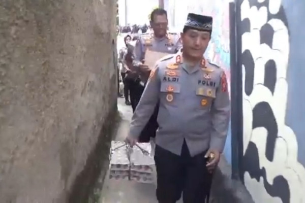Viral! Warga Miskin Tak Bisa Beli Makan Lapor Polres Cimahi Kota