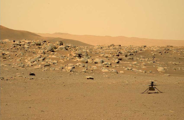 63 Hari Hilang Kontak, Helikopter Mars Ingenuity Kembali Jalin Kontak dengan Robot Penjelajah