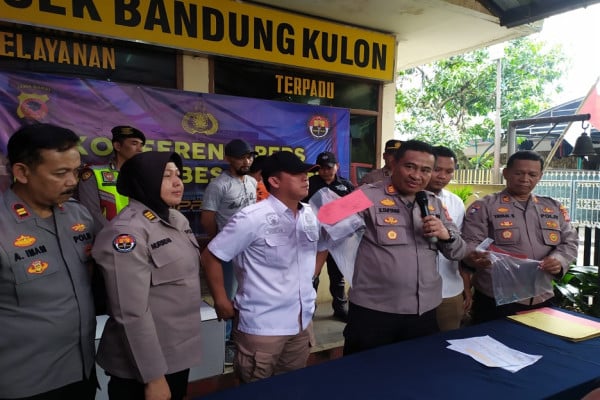 Garang Peras Perusahaan, Preman di Bandung Mewek Diterjang Peluru Polisi