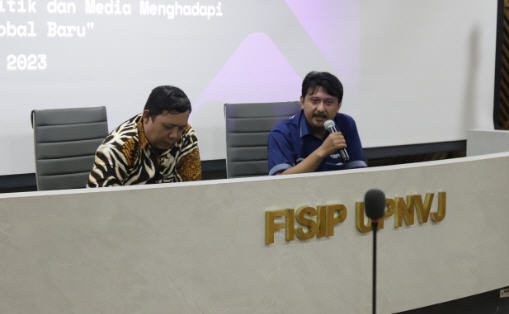 Seminar FISIP UPNVJ Bahas Peran Media dan Politik dalam Hadapi Tantangan Global