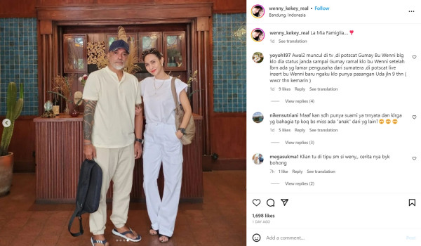 Wenny Ariani Akhirnya Ungkap Foto Suami, Ternyata Sudah 10 Tahun Menikah