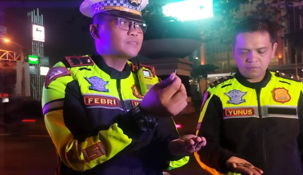 Polisi Sisir Ranjau Paku di Jalan Pahlawan Seribu Serpong, Begini Hasilnya
