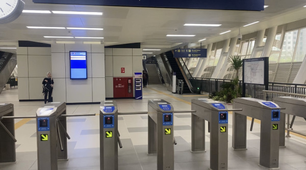 Intip Kemewahan Stasiun LRT Dukuh Atas, Akses Transit ke 4 Moda Transportasi Publik