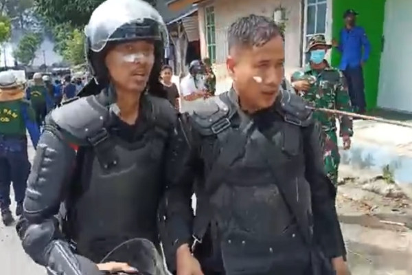 Dipanah saat Betrok di Tangki Seribu Batam, Kondisi Prajurit Brimob Mulai Membaik