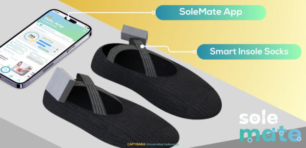 Hemat Waktu dan Biaya, Mahasiswa UI Ciptakan SoleMate, Alat Bantu Fisioterapi Mandiri