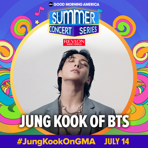 Jungkook BTS Bawakan Single Seven di Good Morning America Summer Concert Series