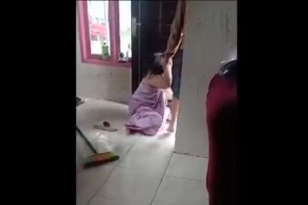 Sadis! Suami di Polewali Mandar Aniaya Istri hingga Nyaris Telanjang