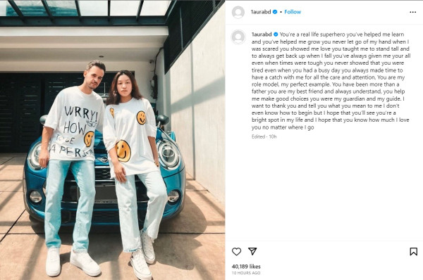 Lolly Anak Nikita Mirzani Tulis Pesan Menyentuh untuk Antonio Dedola usai Dikabarkan Hilang