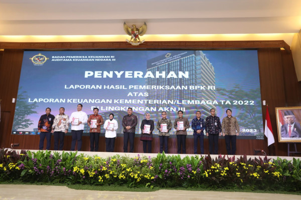 Laporan Keuangan Kementerian Sosial Raih Predikat Wajar Tanpa Pengecualian dari BPK RI