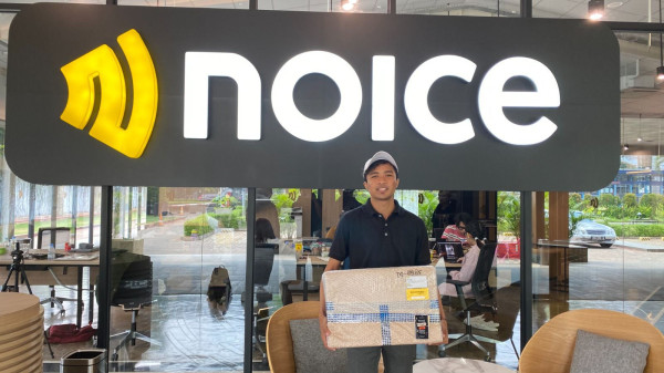 Nyambi Bikin Podcast di Platform Noice, Driver Ojol Ini Bisa Raup Jutaan Rupiah
