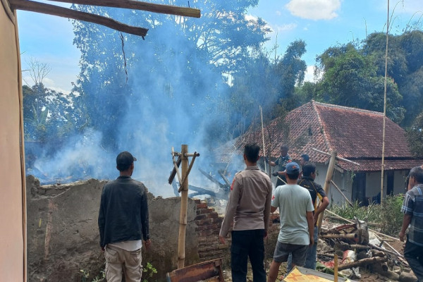 Rumah Warga Sukawening Garut Terbakar, 12 Ekor Domba Mati Terpanggang