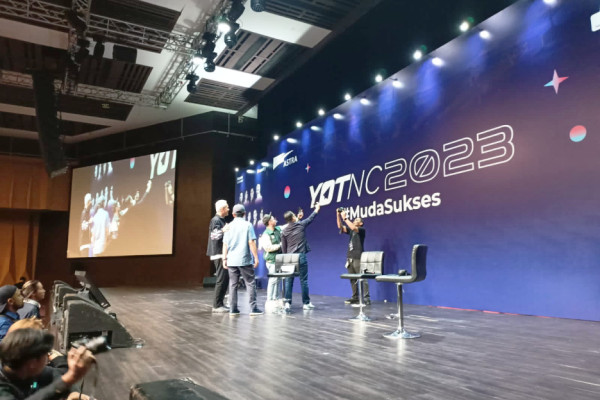Capres Ganjar Bagikan Kiat Sukses kepada Anak Muda di YOTNC 2023