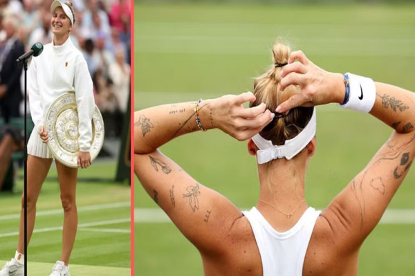 Kisah Marketa Vondrousova, Juara Wimbledon 2023 dan Obsesinya tentang Tato