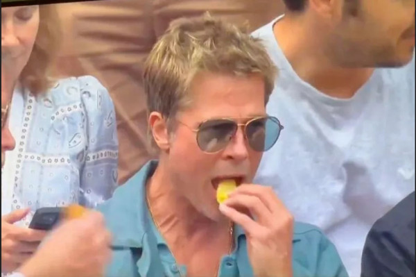 Momen Menarik di Wimbledon 2023: Petenis Hancurkan Raket hingga Brad Pitt Kunyah Keripik