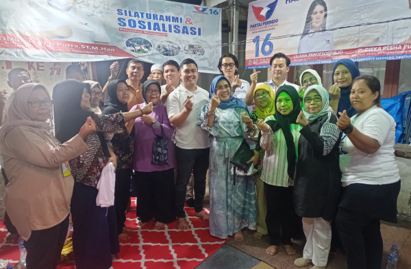 Warga RW 02 Manggarai Sebut Bacaleg Partai Perindo Diska Resha Putra Peduli Masyarakat